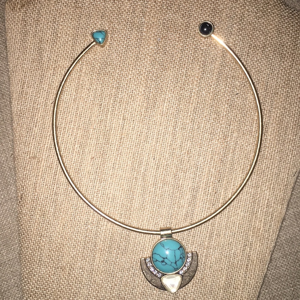 Capri Convertible Open Collar Necklace